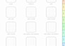 design a hyperlinked digital or printable planner for etsy